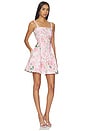 view 2 of 3 VESTIDO WHITNEY FLORAL in Pink Petal Dream