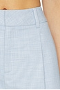 view 6 of 6 Sena Chambray Suiting Shorts in Chambray Blue