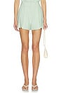 view 1 of 6 Willa Lightweight Crepe Shorts in Mint
