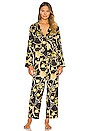 view 1 of 3 PYJAMA NIKKI in Black & Gold