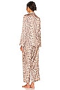 view 3 of 3 Nikki Pajama Set in Soft Leopard