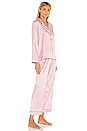 view 2 of 3 Nikki Pajama Set in Pastel Pink & Lilac