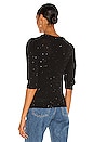 view 3 of 5 Mia Sequin Sweater Top in Black