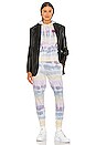 view 4 of 5 Gianna Smiley Hoodie in Pastel Tie Dye