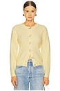view 1 of 5 Savera Cardigan in Pale Yellow