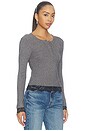 view 2 of 5 PULL OLIVIA  in Heather Charcoal & Black