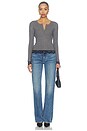 view 5 of 5 PULL OLIVIA  in Heather Charcoal & Black