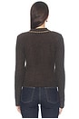 view 4 of 5 Selma Chain Cardigan in Brown