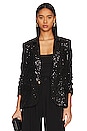 view 2 of 6 Avery Sequin Blazer in Black