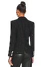 view 4 of 6 Kaya Tweed Blazer in Black