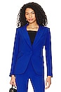 view 2 of 5 Hudson Crepe Blazer in Royal Blue