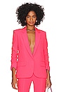 view 1 of 4 Madison Crepe Blazer in Ultra Pink