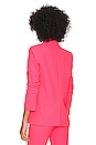 view 3 of 4 Madison Crepe Blazer in Ultra Pink