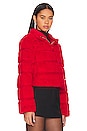 view 3 of 5 Tala Faux Fur Jacket in Red