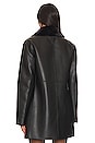view 5 of 6 Megan Reversible Faux Fur Coat in Black