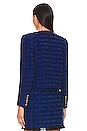 view 3 of 5 Karson Tweed Jacket in Blue & Black