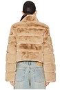 view 4 of 5 Tala Faux Fur Jacket in Toffee