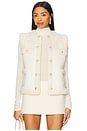 view 1 of 6 Chad Faux Suede Shearling Vest in Snow & White