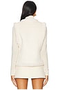 view 4 of 6 Chad Faux Suede Shearling Vest in Snow & White