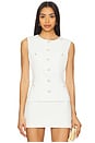 view 1 of 4 ЖИЛЕТ SUSANNA in White