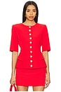 view 1 of 4 Adriana Crepe Jacket in Flame