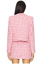 view 3 of 5 Karson Tweed Jacket in Pink Melange