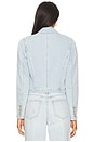 view 3 of 4 Lombardi Denim Blazer in Sky Blue