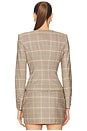 view 3 of 5 ROPA DE CALLE SIRUS in Taupe Plaid