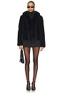view 4 of 4 Dasha Faux Fur Jacket in Black