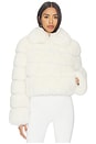 view 2 of 5 Madison Faux Fur Jacket in White