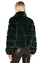 view 4 of 5 Jodi Faux Fur Jacket in Forest Green