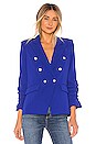 view 2 of 5 Fiona Blazer in Electric Blue