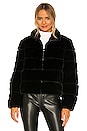 view 2 of 5 Jodi Faux Fur Jacket in Black