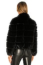 view 4 of 5 Jodi Faux Fur Jacket in Black