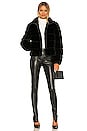 view 5 of 5 Jodi Faux Fur Jacket in Black