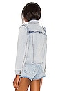 view 3 of 4 BLOUSON EN JEAN FRIDA in Light Blue