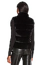 view 3 of 4 Roxanne Faux Fur Vest in Black