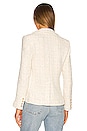 view 4 of 6 Eliza Tweed Blazer in Ivory