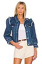 view 1 of 4 CHAQUETA DENIM GABBY in Medium Wash
