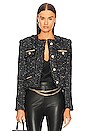 view 1 of 4 Kristen Tweed Blazer in Black & White