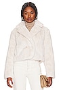 view 2 of 5 Vera Faux Fur Short Jacket in Cream