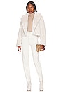 view 5 of 5 Vera Faux Fur Short Jacket in Cream