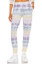 view 1 of 5 Maddie Sweatpant in Pastel Tie Dye