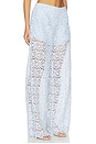 view 2 of 6 PANTALON CLEO in Light Blue & White