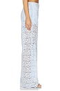 view 3 of 6 PANTALON CLEO in Light Blue & White