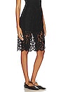 view 2 of 4 Sue Lace Midi Skirt in Black