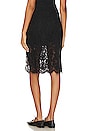 view 3 of 4 Sue Lace Midi Skirt in Black