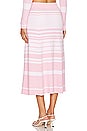 view 3 of 5 Tiana Skirt in Pink Stripe