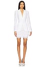 view 5 of 6 Salome Lace Mini Skirt in White