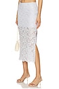 view 1 of 7 Rave Sequin Lace Skirt in Opal